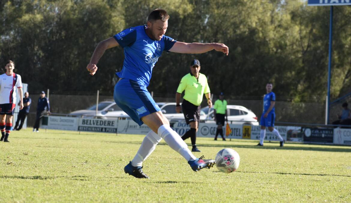 IN FORM: Dem Torino was a standout from the Hanwood side who were able to keep their unbeaten start to the season alive with a win over Tumut. PHOTO: Liam Warren
