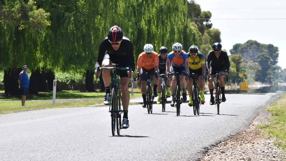 VICTOR: Nigel Dunstone took out the A grade road race at the Griffith Cycle Club club championship. PHOTO: Contibuted