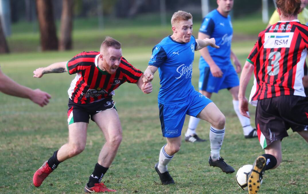 WELCOME ADDITION: Hanwood's Andy Gamble will be an unexpected inclusion for the grand final after gaining the green light from Football Wagga. PHOTO: Emma Hillier