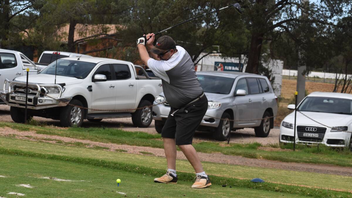 GREAT EFFORT: Chris Gill took out the C grade single versus par on Saturday afternoon. PHOTO: Liam Warren