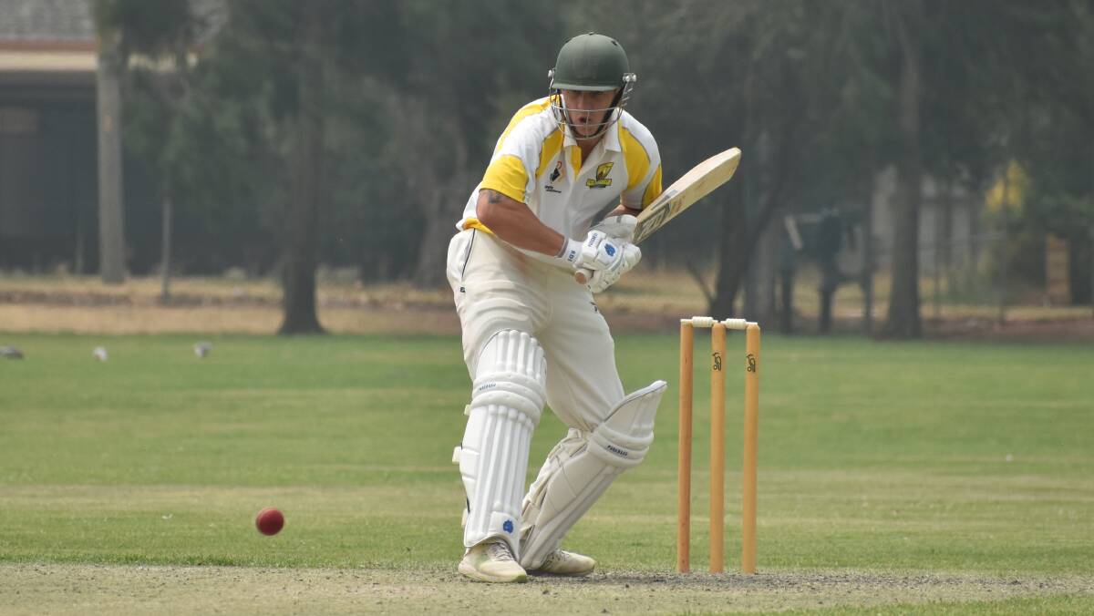 IN FORM: Griffith skipper Theo Valeri will be looking to continue his good form having hit a century and fifty in the last two Hedditch Cup challenges. PHOTO: Shaun Paterson