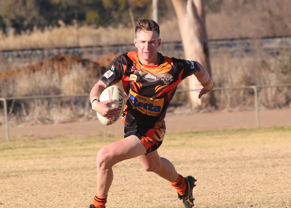 REPRESENTING: James Girdler is one of five Waratah Tigers in the Group 20 side to take on Group Nine on Saturday afternoon. PHOTO: Anthony Stipo