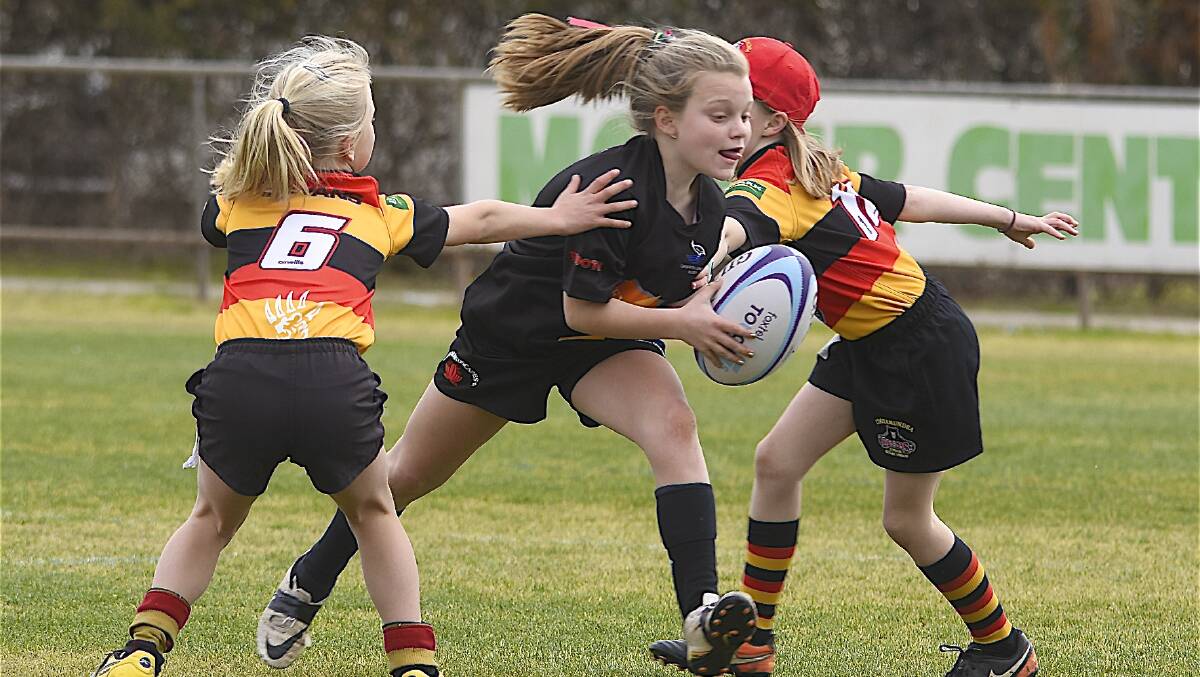 TRAINING GETS UNDERWAY: Under 10 tag rugby player Addison Vidler was heavy marked in the semi-final against Cootamundra last season. PHOTO: Steven Parisotto