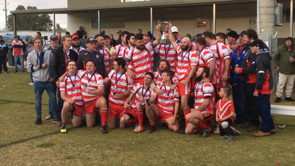 PREMIERS: Rankins Springs have taken out the first ProTen Community Cup following win over Goolgowi on Saturday.