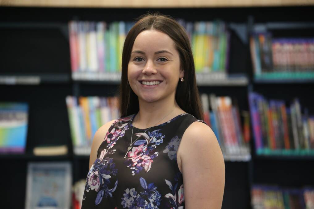 LEADER: Abby Molloy, People & Programs team leader at Griffith City Library.