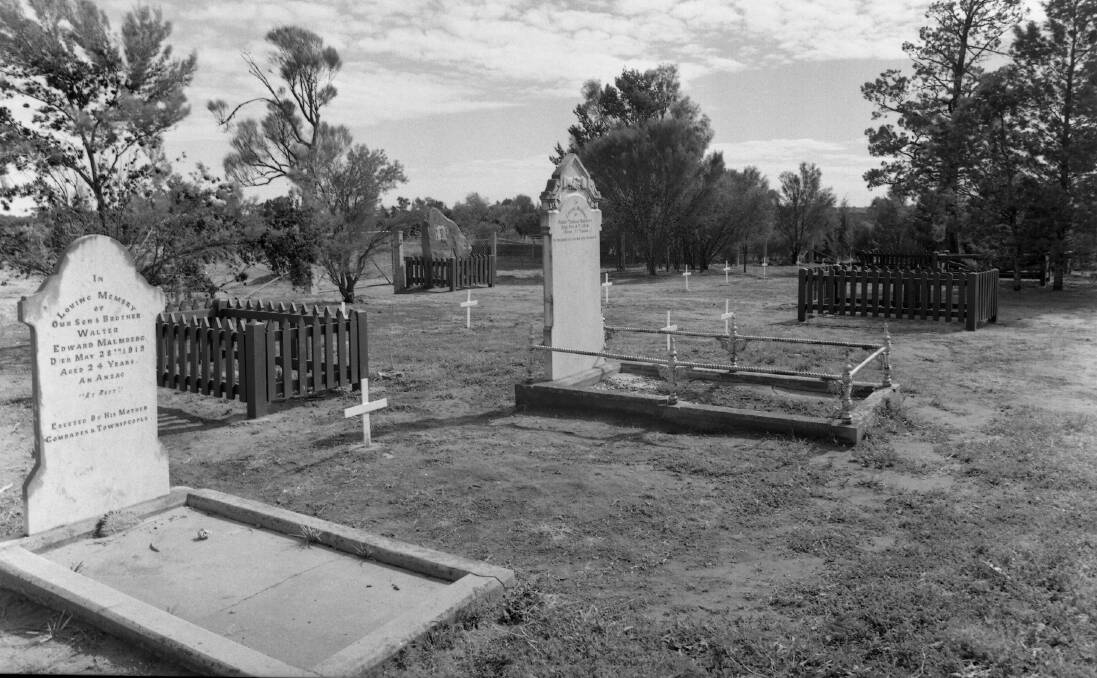BEGINNINGS: The "Cook in Camp" was the first person buried in the Bagtown Cemetery, though the area was never intended to be a cemetery. Picture: Contributed