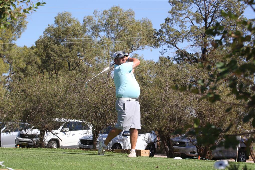 MISSING: Talented golfer Jason Magoci is not playing the Griffith Golf Club Championships this year. Picture: Anthony Stipo