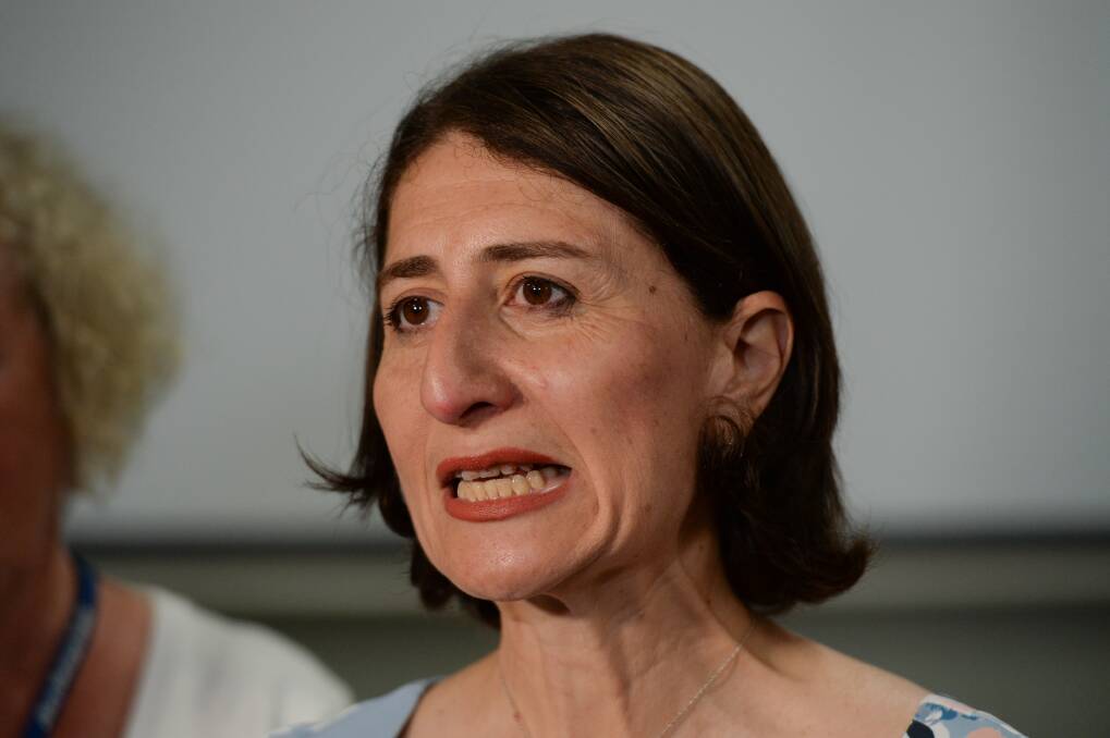 More clear: NSW Premier Gladys Berejiklian is offering hope that there will now be an opening of the Victorian border before Christmas.