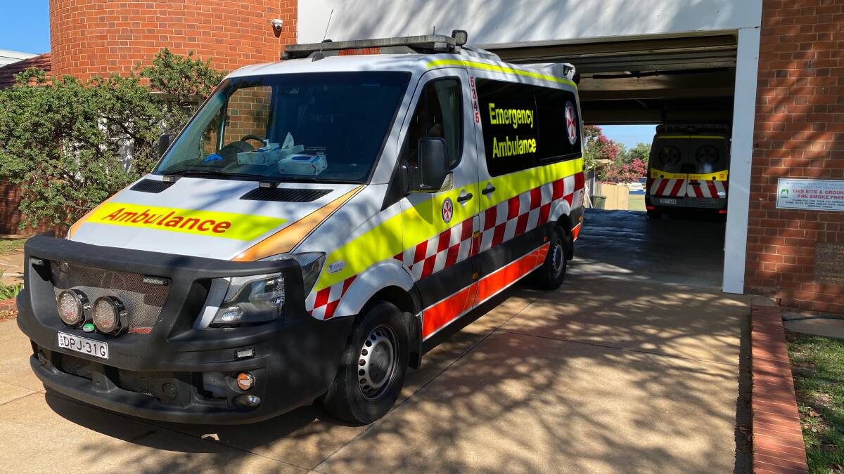 INCIDENT: Two Leeton paramedics were allegedly spat on by a patient in Griffith over the weekend. Photo: Talia Pattison