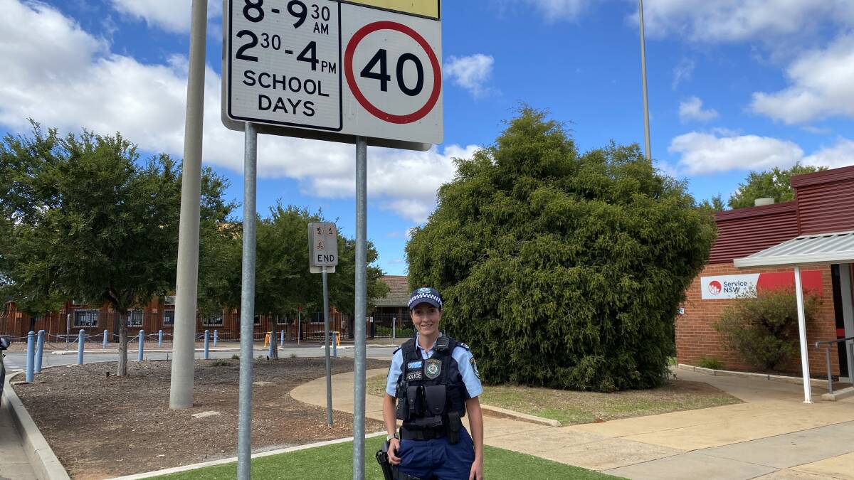 Senior Constable Fiona Spinks is working with schools and young people throughout the Murrumbidgee. Picture by Talia Pattison