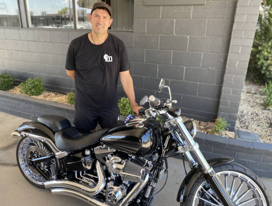 Co-ordinator and Leeton shire resident Roly Zappacosta encourages the community to take part in the Black Dog "one-dayer" ride. Picture by Talia Pattison