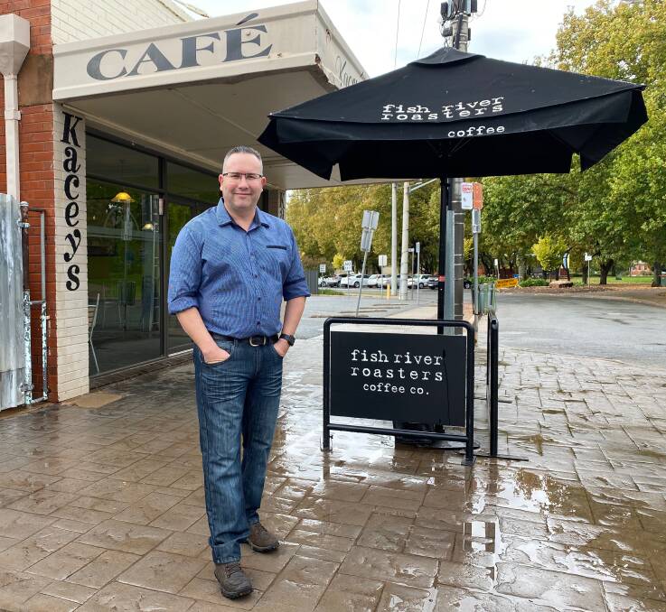 NEW ROLE: Leeton's Court Sayer-Roberts has taken on the position of small business coach to help drought-affected businesses. Photo: Talia Pattison