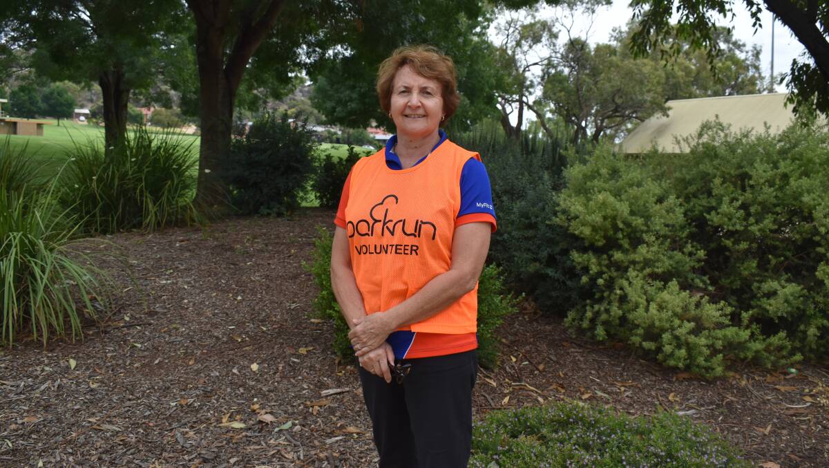 FITNESS FUN: Griffith parkrun organiser Glennis Damini (left). The event is held every Saturday in the city. PHOTO: Liam Warren