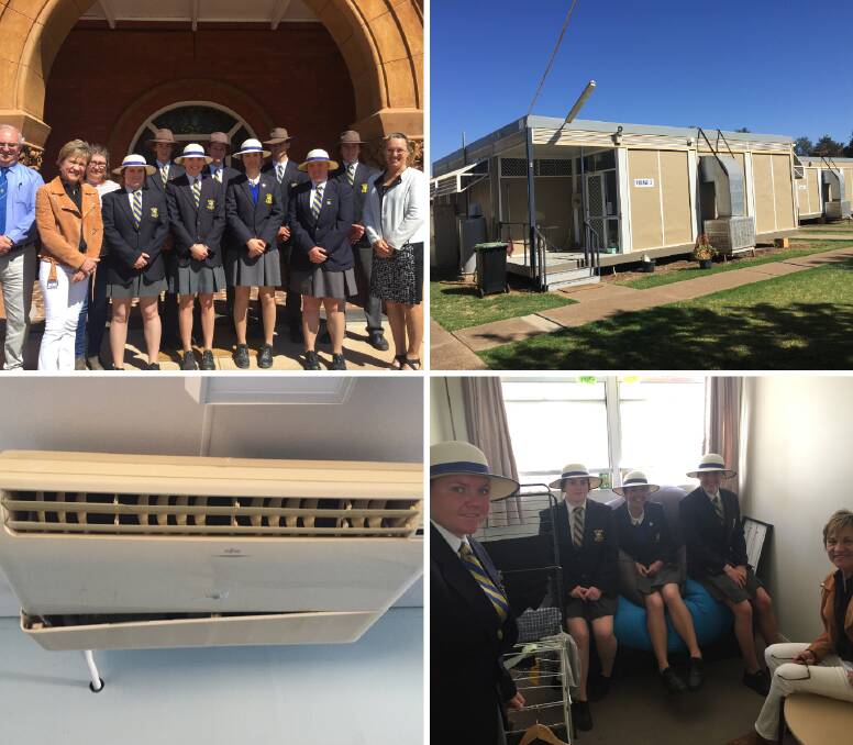 NO WORD YET: Member for Murray Helen Dalton, Yanco Agricultural High School students and the P&C are continuing to call for an upgrade of the female dorms. 