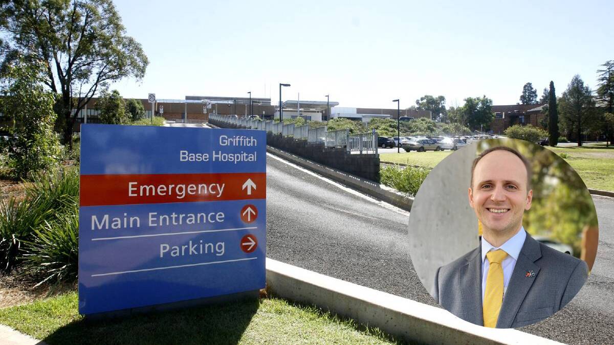 NO ROOM FOR COMPLACENCY: Griffith Base Hospital general manager Greg Brylski (pictured right said detecting the virus early was a priority in the Murrumbidgee.
