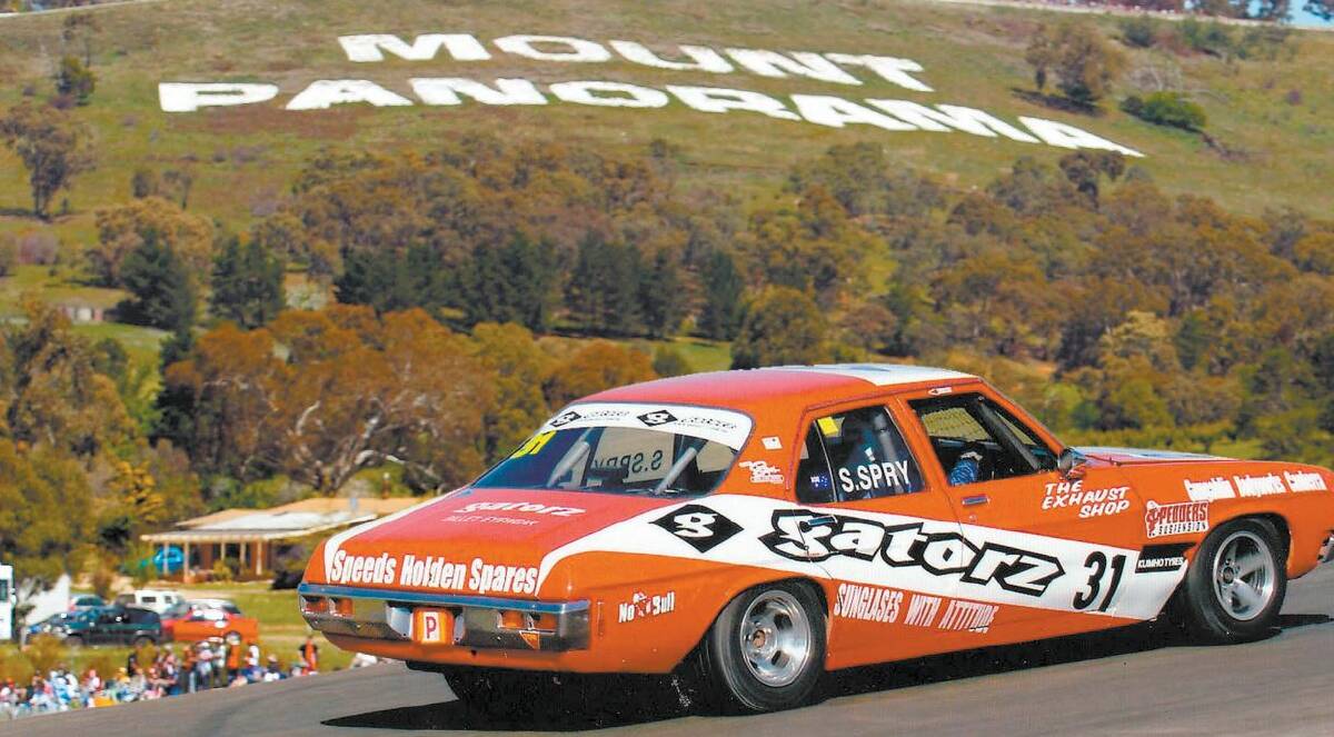 DREAM COME TRUE: Stewart Spry was given the chance to race on the iconic Mount Panorama in Bathurst on this day in 2010.