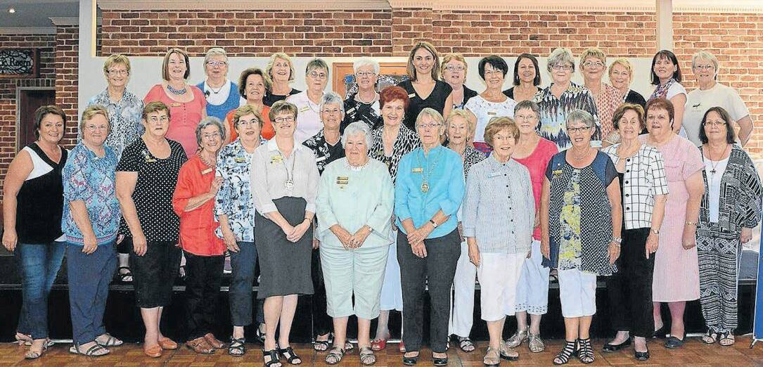 A COMMON GOAL: Members of Soroptimist International branches attend the conference held on this day in 2015.