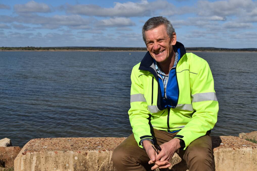 NEW ERA: Tom Mackerras has been appointed project officer for the Lake Wyangan Management Committee. PHOTO: Shaun Paterson