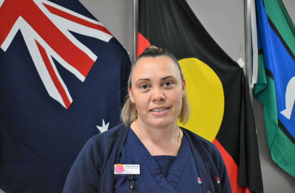 NOMINEE: Lisa Curry has been nominated for the NSW Health Excellence in Nursing and Midwifery Awards. PHOTO: Shaun Paterson