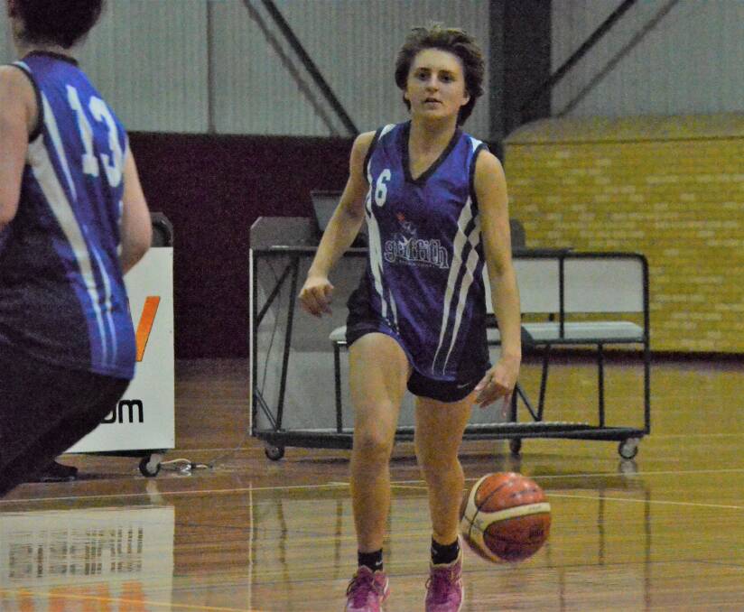 GREAT FORM: Griffith Demons' Abby Favell has been invaluable. PHOTO: Liam Warren