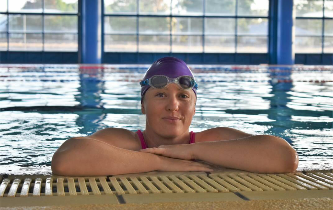 BIG HEART: Jodie Millar at the Griffith Regional Aquatic Centre. PHOTO: Shaun Paterson