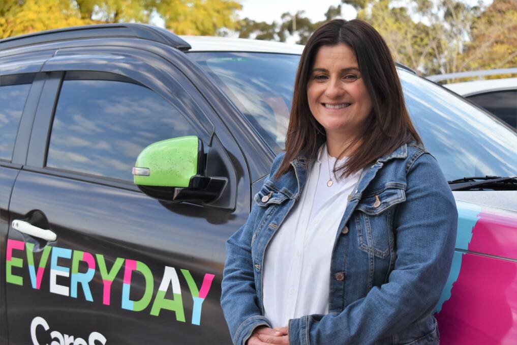 SELFLESS SOUL: Griffith local Lisa Sergi became a foster carer 15 months ago and has loved her experience. PHOTO: Shaun Paterson