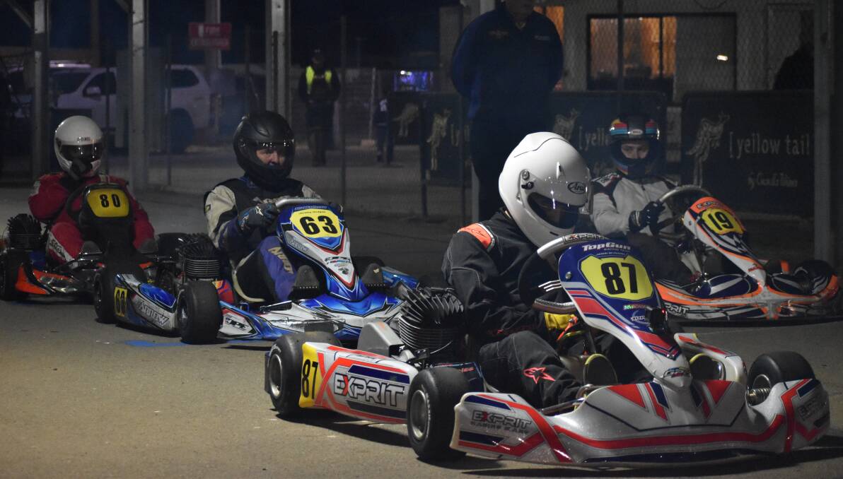 RACE READY: Griffith Kart Club members will take to the track at Bogolong Circuit in Grenfell this weekend. PHOTO: Shaun Paterson