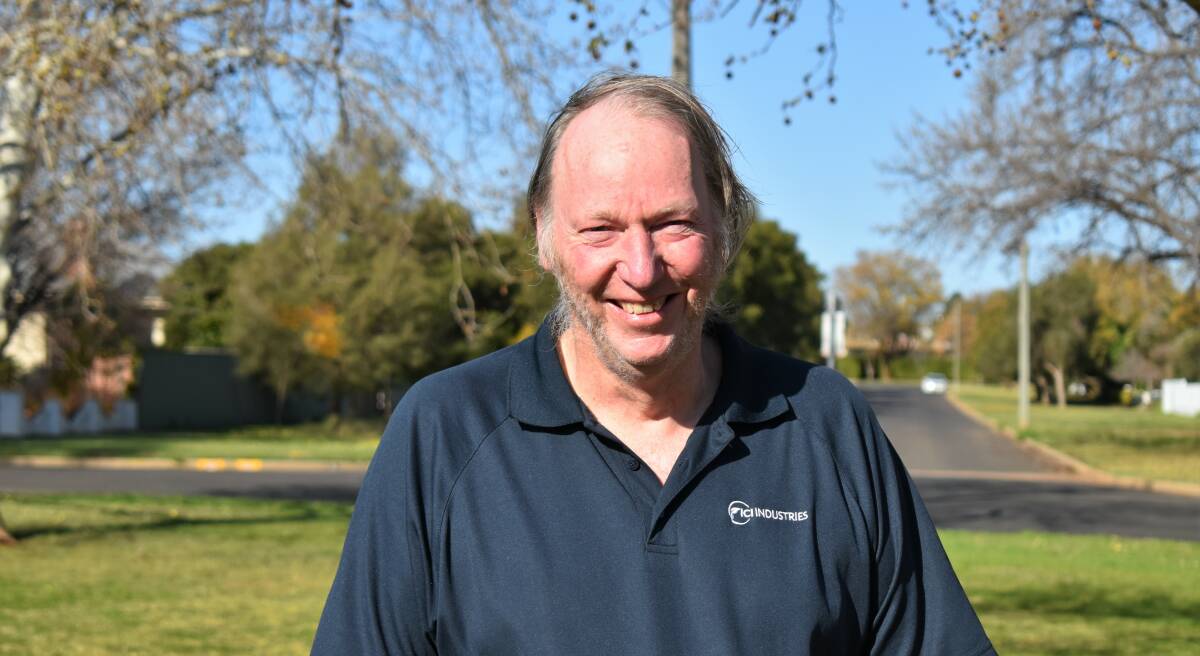 TRUE LOCAL: Dolf Murwood has become an invaluable member of the Griffith community. PHOTO: Shaun Paterson