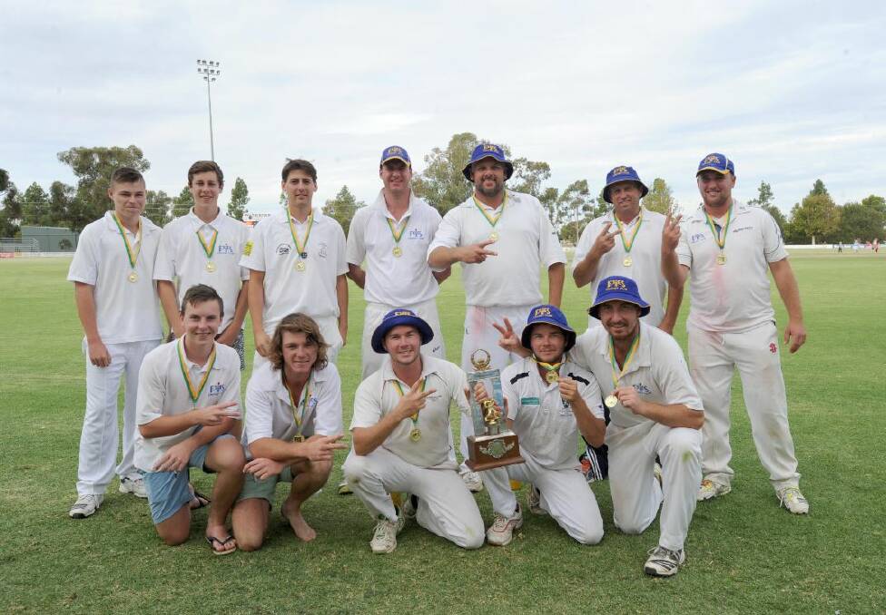 BACK TO BACK: Exies celebrate their second premiership in as many seasons on this day in 2015.