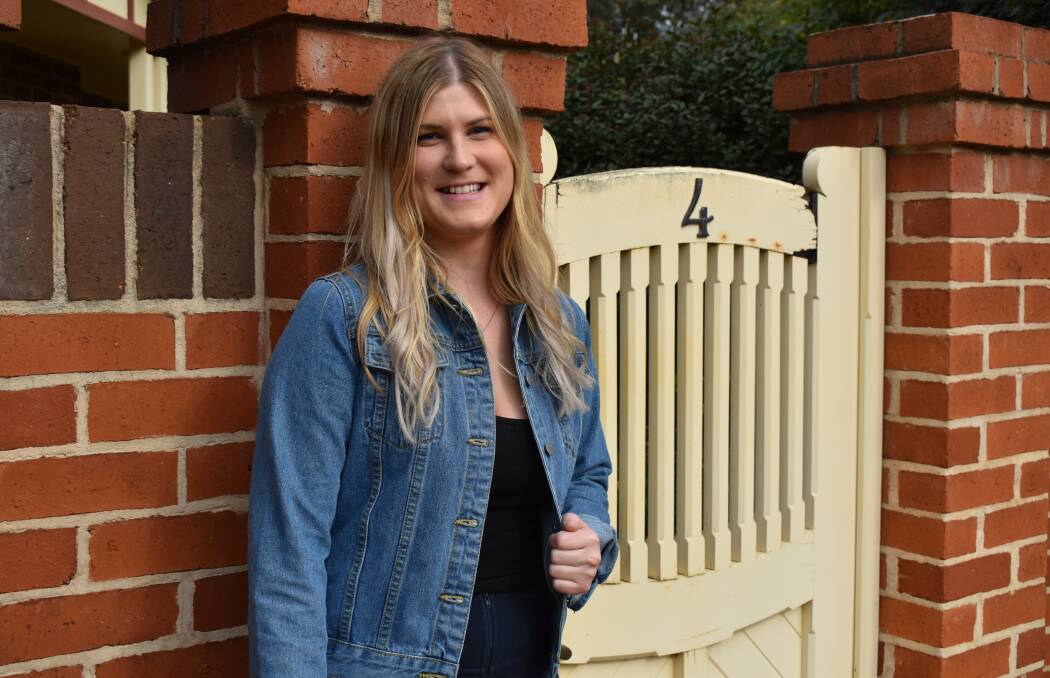 BIG SMILE: Jessica Tully made the move to Griffith and hasn't regretted her decision one bit. PHOTO: Shaun Paterson