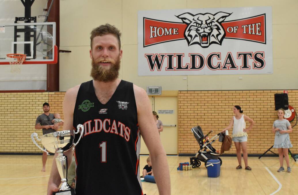 BEST ON COURT: Fraser Gehrich was awarded MVP for his efforts. PHOTO: Shaun Paterson