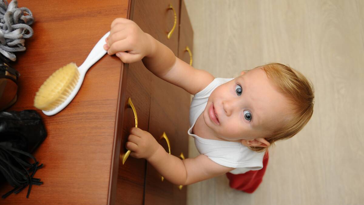 Hidden dangers: Do not put tempting items such as favourite toys on top of furniture that tempts children to climb up and reach.