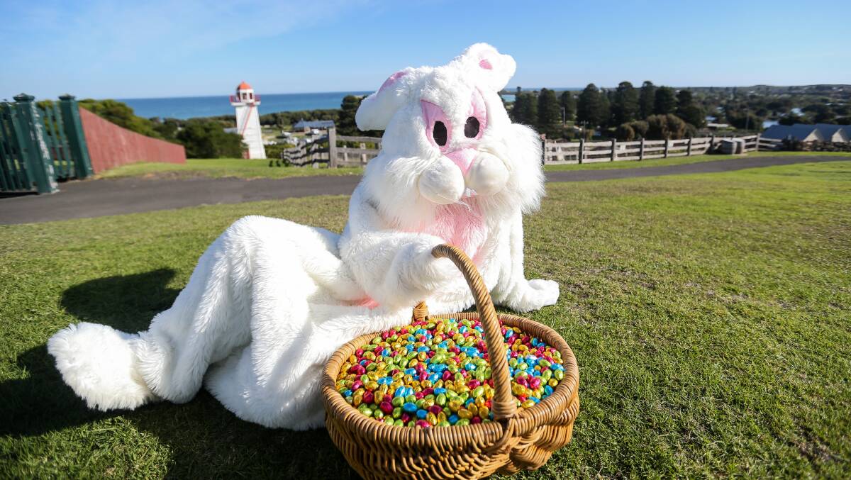 The Easter Bunny is raking it in at this time of year. Picture by Anthony Brady