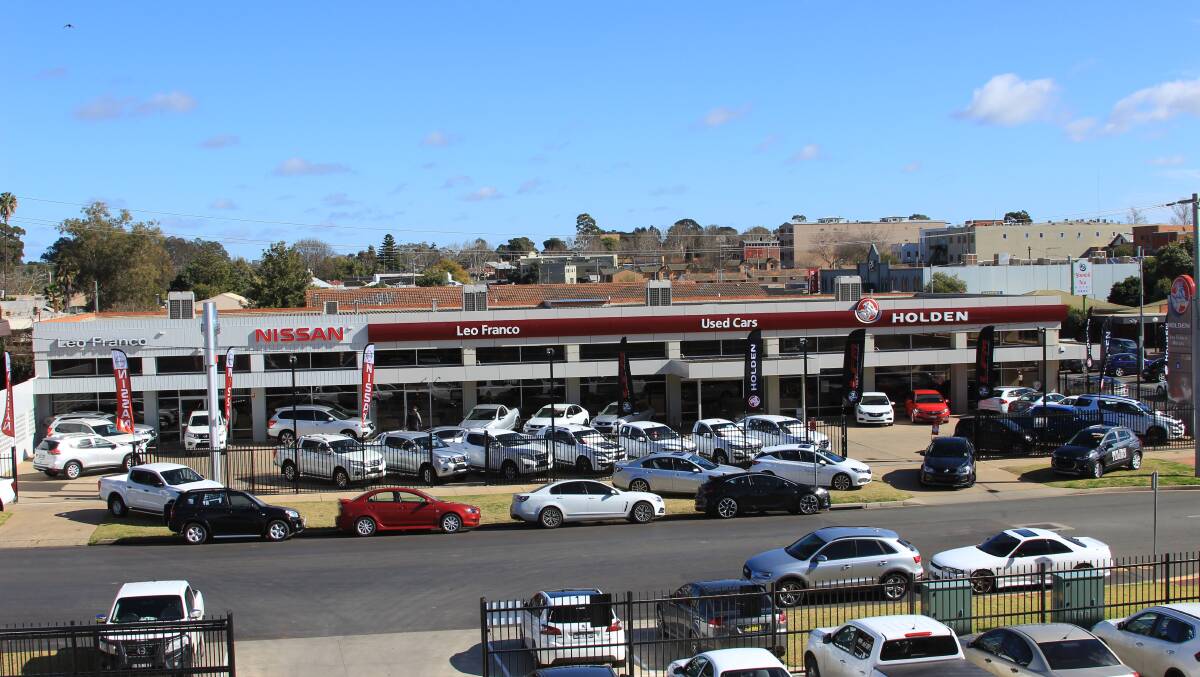 Time to change: Leo Franco Motors will be having a facelift next year at the Holden and Nissan dealership. 