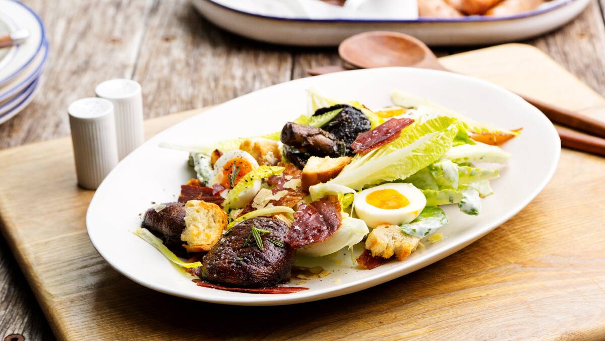 Miguel’s Salad of Champignons for Australian Mushrooms. Photo: supplied. 
