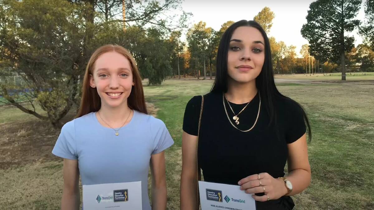 Coleambally and Darlington Point residents Phoebe White and Dharian Causon also received CEF grants this month. Photo: Supplied.