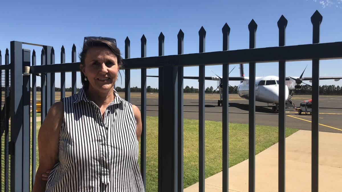 Destination Riverina Murray director Kate Shilling said she was excited by what the flights could mean to tourism in the region. Photo: Monty Jacka