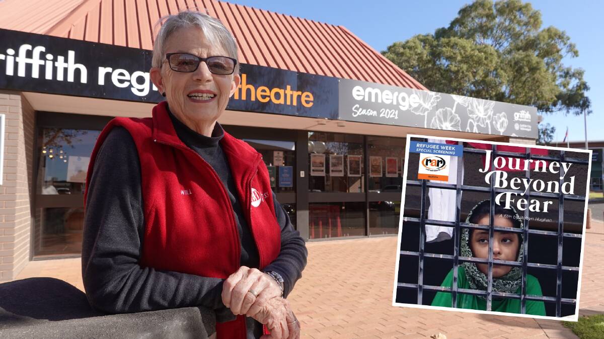 INSPIRING: Rural Australians for Refugees Griffith president Will Mead said she hopes the screening of Journey Beyond Fear will provide insight to local residents. PHOTO: Monty Jacka