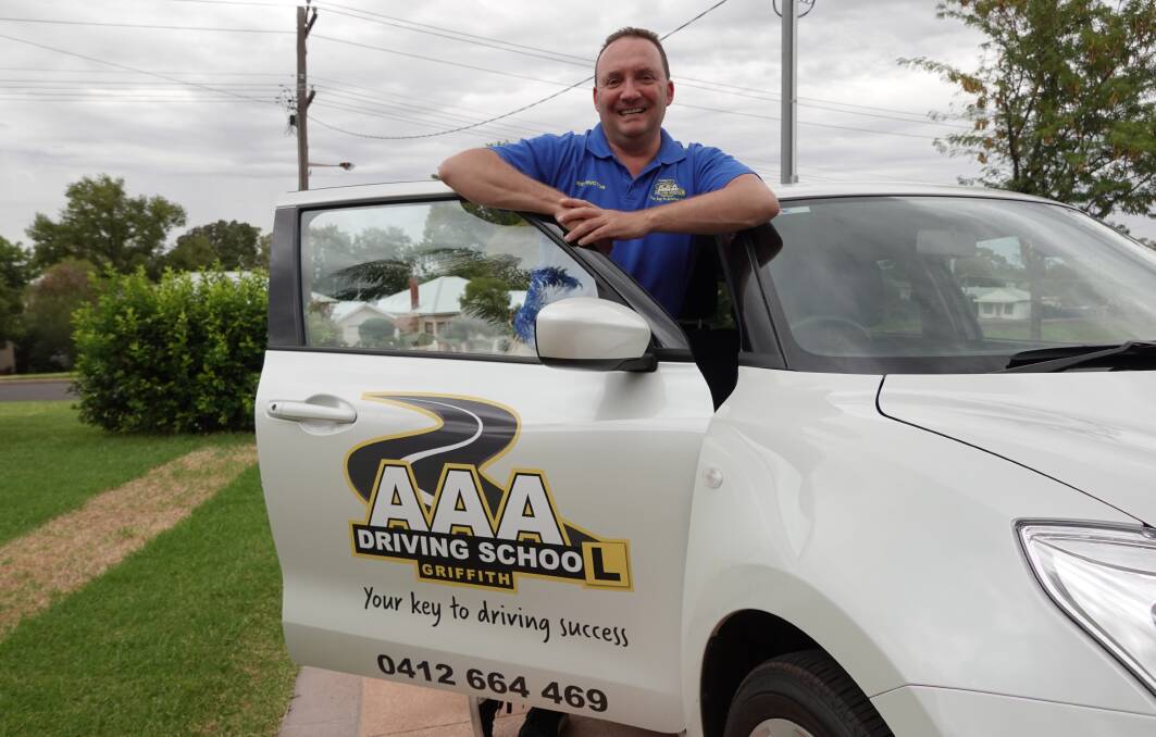 SAFER DRIVERS: Sandro Coledan from AAA Driving School says "young drivers are getting better". Photo: Monty Jacka