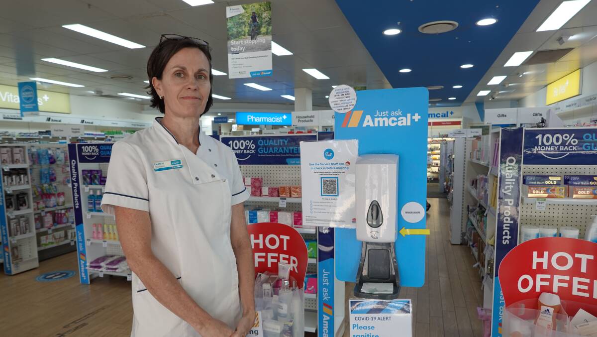 Amcal+ pharmacist Leanne Foley says there has been "gold-standard" testing on the COVID-19 vaccine. Photo: Monty Jacka