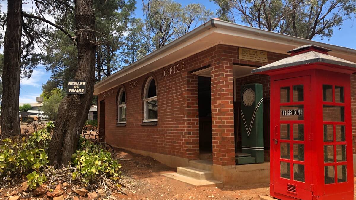 A PIECE OF THE PAST: There is a recreation of Griffith's first ever post office at the museum. PHOTO: Supplied 