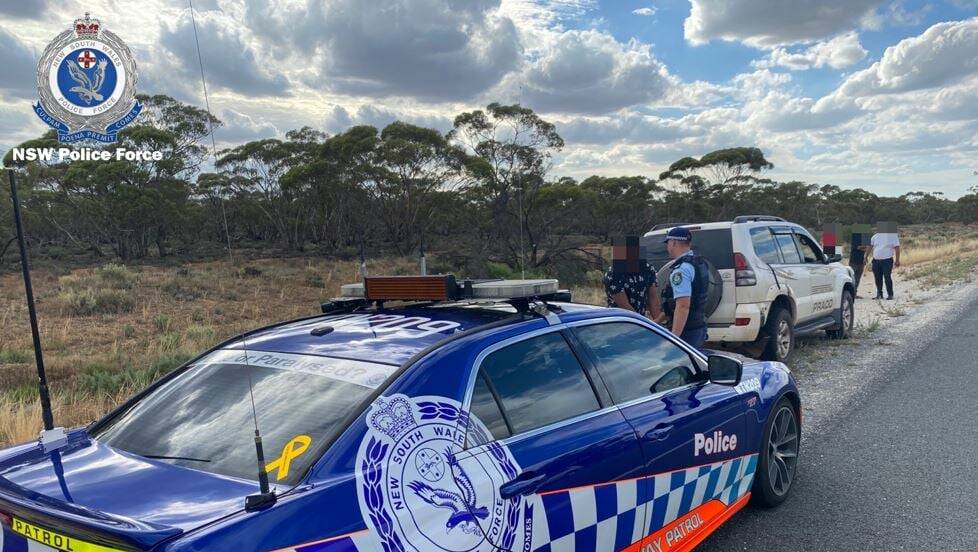 Police stopped the man who was driving over 140km/h. Photo: Supplied