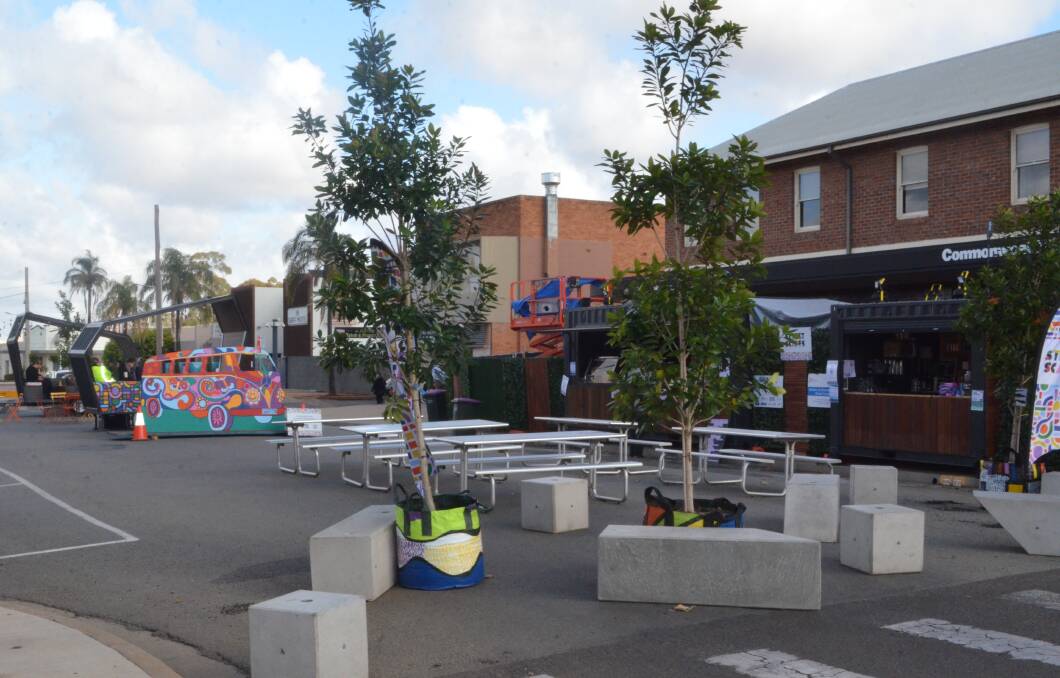 PLAZA: Under the proposed plan Kooyoo Street will be transformed to better host events like this month's Street Scapes festival. PHOTO: Monty Jacka