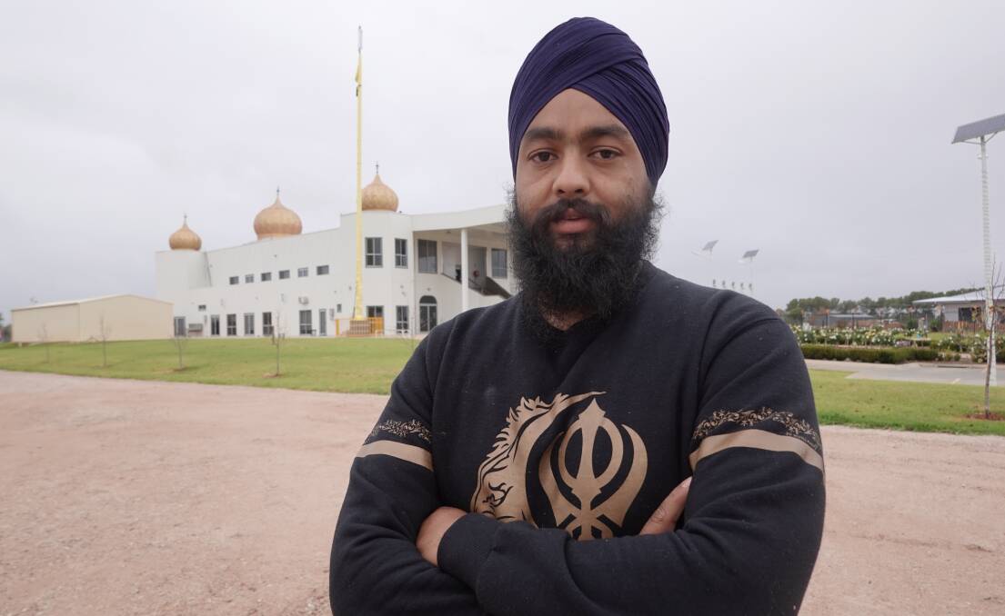 DEVASTATED: Griffith's Jag Mohan Singh says the local Sikh community will be making a significant donation to help India in the next week. PHOTO: Monty Jacka
