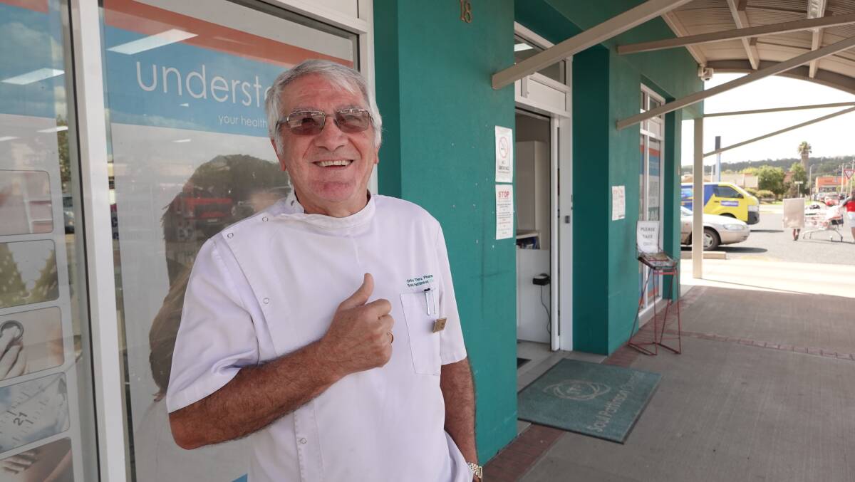 PATIENCE: Pharmacist Robin Salvestro said he is excited for the COVID-19 vaccine to bring 'peace of mind' to Griffith. Photo: Monty Jacka