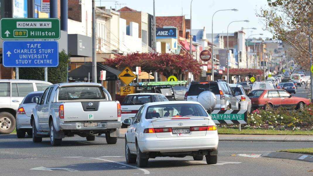 Traffic congestion along Banna Avenue has been a big topic of discussion in Griffith for years. Photo: File. 
