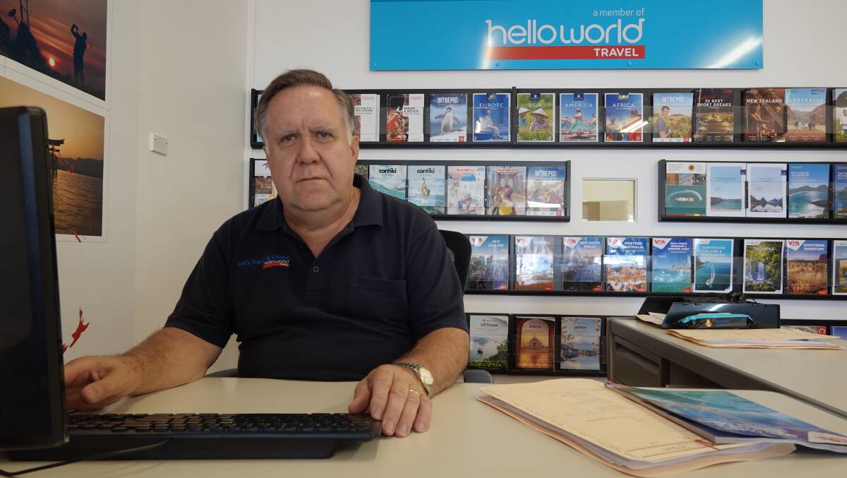 SNUBBED: Travel agent Alf Trefilo says a newly announced $1.2 billion tourism fund will not help his side of the tourism sector. Photo: Monty Jacka