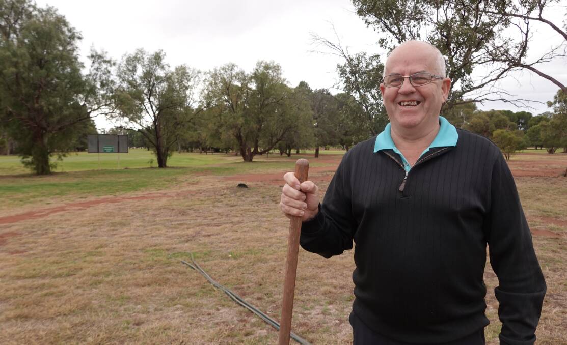 ON THE GREEN: Griffith Golf Club secretary and manager Wayne Moat said the building will improve the on-course experience for both grounds staff and golfers. PHOTO: Monty Jacka