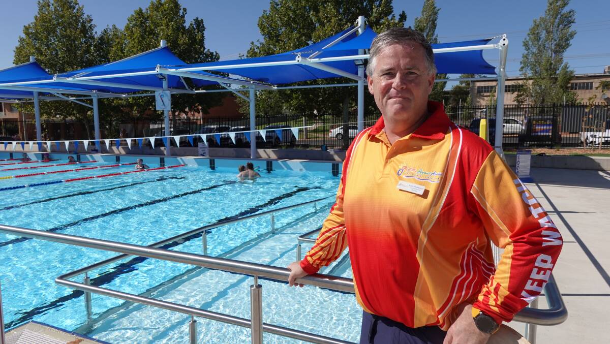 Centre manager Alan Anderson said he was delighted to finally open the pool up to the public. Picture: Monty Jacka.