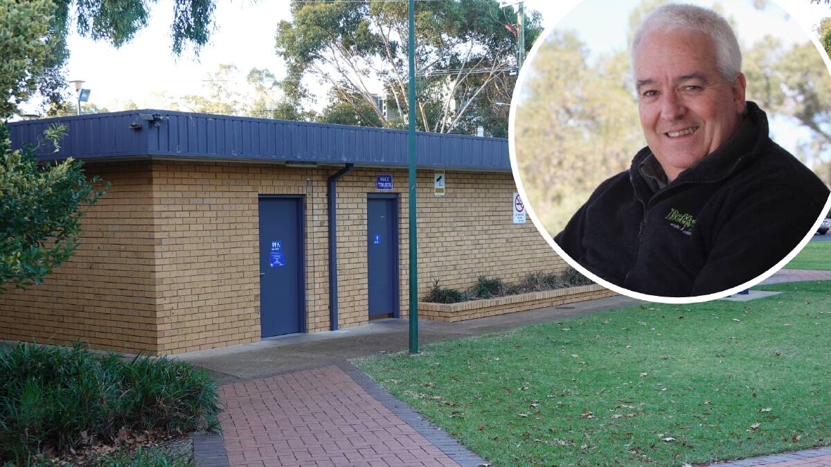 HARSH: Councillor Mike Neville says the decision to remove any sort of access to disabled bathrooms overnight is an 'unfair punishment' on Griffith's disabled residents.